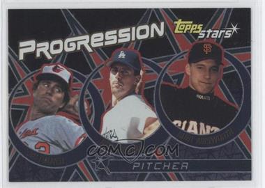 2001 Topps Stars - Progression #P6 - Kevin Brown, Kurt Ainsworth, Jim Palmer