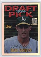 50 Years Topps Reprint - Ben Grieve