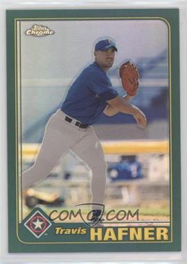 2001 Topps Traded & Rookies - [Base] - Chrome Retrofractor #T210 - Travis Hafner [EX to NM]