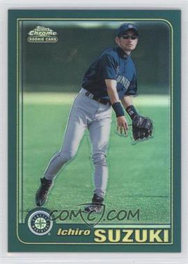 2001 Topps Traded & Rookies - [Base] - Chrome Retrofractor #T266 - Ichiro Suzuki