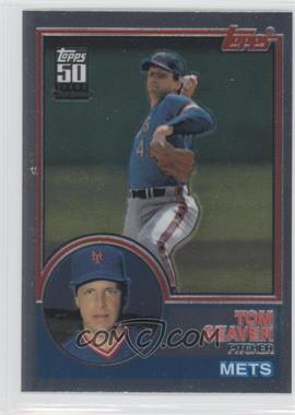 2001 Topps Traded & Rookies - [Base] - Chrome #T107 - 50 Years Topps Reprint - Tom Seaver