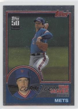 2001 Topps Traded & Rookies - [Base] - Chrome #T107 - 50 Years Topps Reprint - Tom Seaver