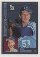 50 Years Topps Reprint - Bret Saberhagen