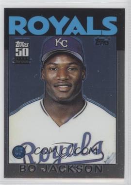 2001 Topps Traded & Rookies - [Base] - Chrome #T119 - 50 Years Topps Reprint - Bo Jackson