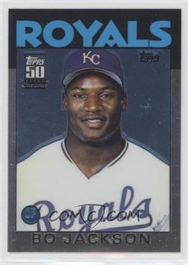 2001 Topps Traded & Rookies - [Base] - Chrome #T119 - 50 Years Topps Reprint - Bo Jackson