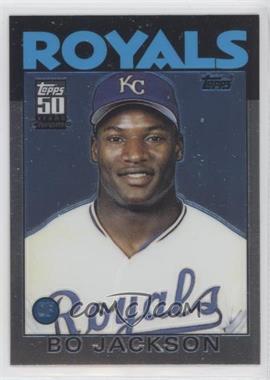 2001 Topps Traded & Rookies - [Base] - Chrome #T119 - 50 Years Topps Reprint - Bo Jackson