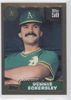 50 Years Topps Reprint - Dennis Eckersley