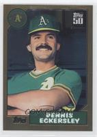 50 Years Topps Reprint - Dennis Eckersley