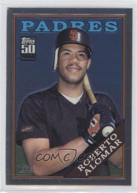 2001 Topps Traded & Rookies - [Base] - Chrome #T129 - 50 Years Topps Reprint - Roberto Alomar