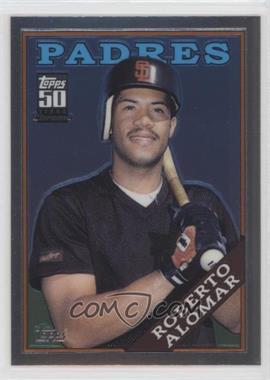 2001 Topps Traded & Rookies - [Base] - Chrome #T129 - 50 Years Topps Reprint - Roberto Alomar