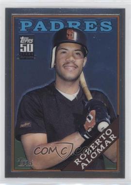 2001 Topps Traded & Rookies - [Base] - Chrome #T129 - 50 Years Topps Reprint - Roberto Alomar