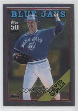 2001 Topps Traded & Rookies - [Base] - Chrome #T131 - 50 Years Topps Reprint - David Wells