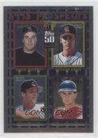 50 Years Topps Reprint - Mike Sweeney, George Arias, Richie Sexson, Brian Schne…