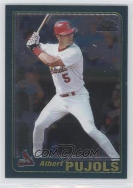 2001 Topps Traded & Rookies - [Base] - Chrome #T247 - Albert Pujols