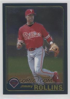 2001 Topps Traded & Rookies - [Base] - Chrome #T66 - Jimmy Rollins