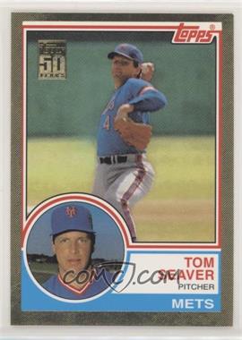 2001 Topps Traded & Rookies - [Base] - Gold #T107 - 50 Years Topps Reprint - Tom Seaver /2001