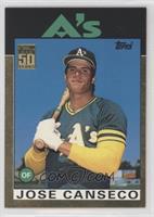 50 Years Topps Reprint - Jose Canseco #/2,001