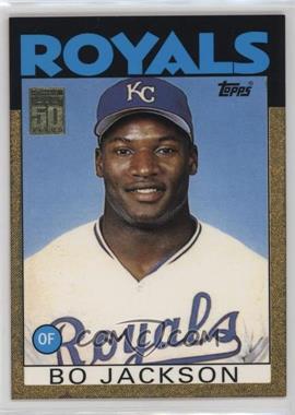 2001 Topps Traded & Rookies - [Base] - Gold #T119 - 50 Years Topps Reprint - Bo Jackson /2001