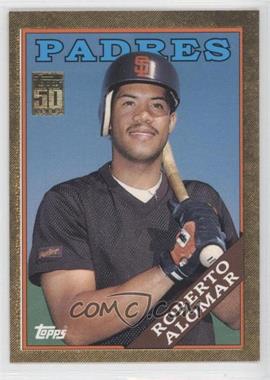 2001 Topps Traded & Rookies - [Base] - Gold #T129 - 50 Years Topps Reprint - Roberto Alomar /2001