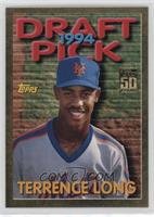 50 Years Topps Reprint - Terrence Long #/2,001
