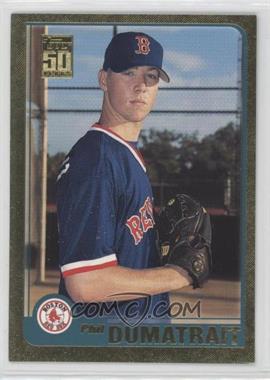 2001 Topps Traded & Rookies - [Base] - Gold #T163 - Phil Dumatrait /2001