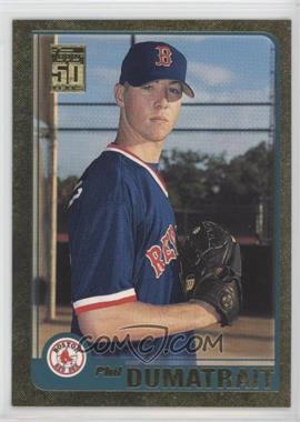 2001 Topps Traded & Rookies - [Base] - Gold #T163 - Phil Dumatrait /2001