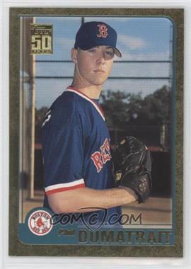 2001 Topps Traded & Rookies - [Base] - Gold #T163 - Phil Dumatrait /2001