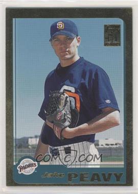 2001 Topps Traded & Rookies - [Base] - Gold #T175 - Jake Peavy /2001