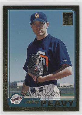 2001 Topps Traded & Rookies - [Base] - Gold #T175 - Jake Peavy /2001