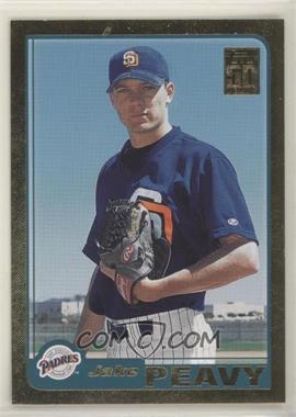 2001 Topps Traded & Rookies - [Base] - Gold #T175 - Jake Peavy /2001