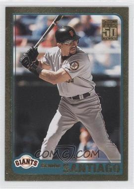 2001 Topps Traded & Rookies - [Base] - Gold #T56 - Benito Santiago /2001