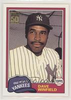 50 Years Topps Reprint - Dave Winfield