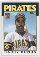 50 Years Topps Reprint - Barry Bonds