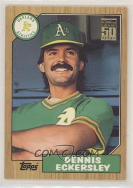 2001 Topps Traded & Rookies - [Base] #T125 - 50 Years Topps Reprint - Dennis Eckersley