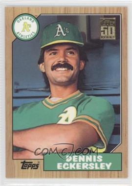 2001 Topps Traded & Rookies - [Base] #T125 - 50 Years Topps Reprint - Dennis Eckersley