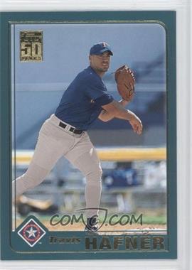 2001 Topps Traded & Rookies - [Base] #T210 - Travis Hafner