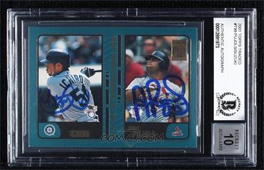 2001 Topps Traded & Rookies - [Base] #T99 -  Ichiro Suzuki, Albert Pujols [BAS BGS Authentic]