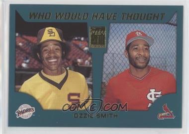2001 Topps Traded & Rookies - Who Would Have Thought #WWHT2 - Ozzie Smith