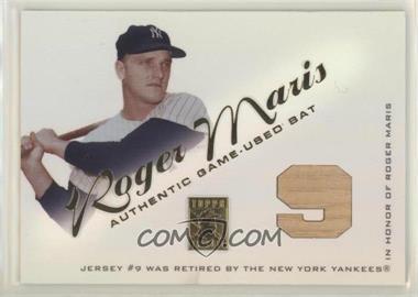 2001 Topps Tribute - Bat Relics #RB RM - Roger Maris