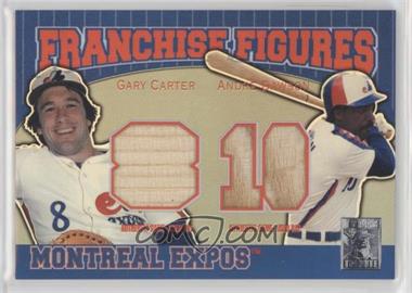 2001 Topps Tribute - Franchise Figures Relics #RM-CD - Gary Carter, Andre Dawson