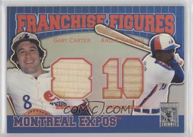 2001 Topps Tribute - Franchise Figures Relics #RM-CD - Gary Carter, Andre Dawson