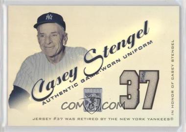 2001 Topps Tribute - Retired Jerseys #RJCS - Casey Stengel