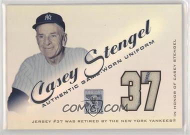 2001 Topps Tribute - Retired Jerseys #RJCS - Casey Stengel