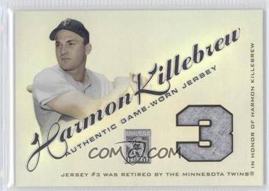 2001 Topps Tribute - Retired Jerseys #RJHK - Harmon Killebrew