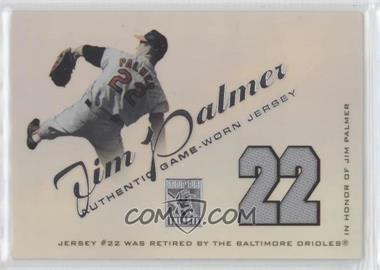 2001 Topps Tribute - Retired Jerseys #RJJPA - Jim Palmer