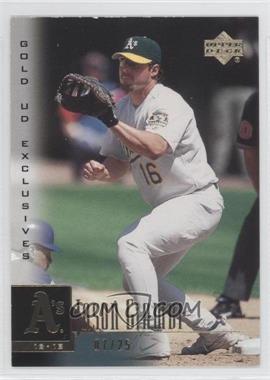 2001 Upper Deck - [Base] - Gold UD Exclusives #53 - Jason Giambi /25