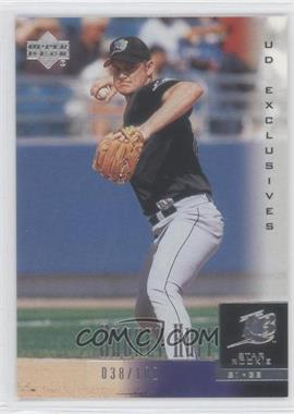 2001 Upper Deck - [Base] - UD Exclusives #2 - Star Rookie - Aubrey Huff /100