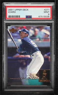 2001 Upper Deck - [Base] #271 - Star Rookie - Ichiro Suzuki [PSA 9 MINT]