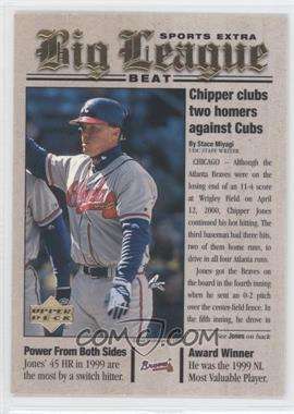 2001 Upper Deck - Big League Beat #BB5 - Chipper Jones