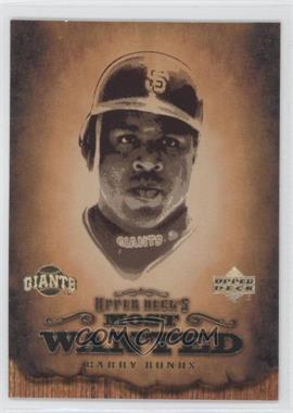 2001 Upper Deck - Most Wanted #MW12 - Barry Bonds